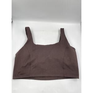 Aerie OFFLINE by Aerie Sports Bra Large Brown New Without Tags